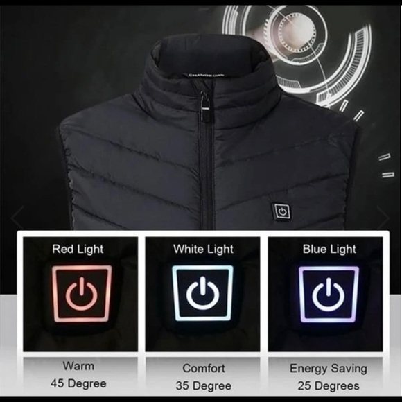 Electric Heating Vest Coat like NEW - Picture 11 of 13
